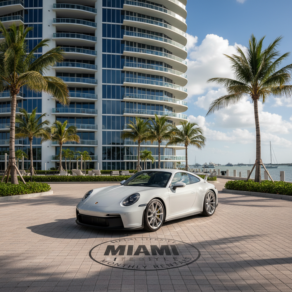 Monthly luxury car rental Miami
